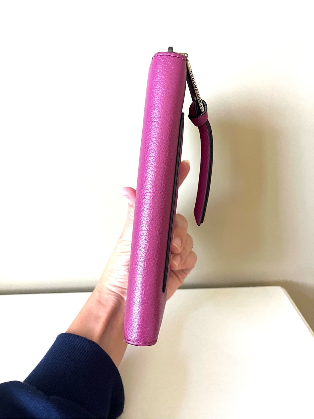 Marc Jacob’s Recruit Fuscia Continental Zip Around Wallet - Picture 5 of 15